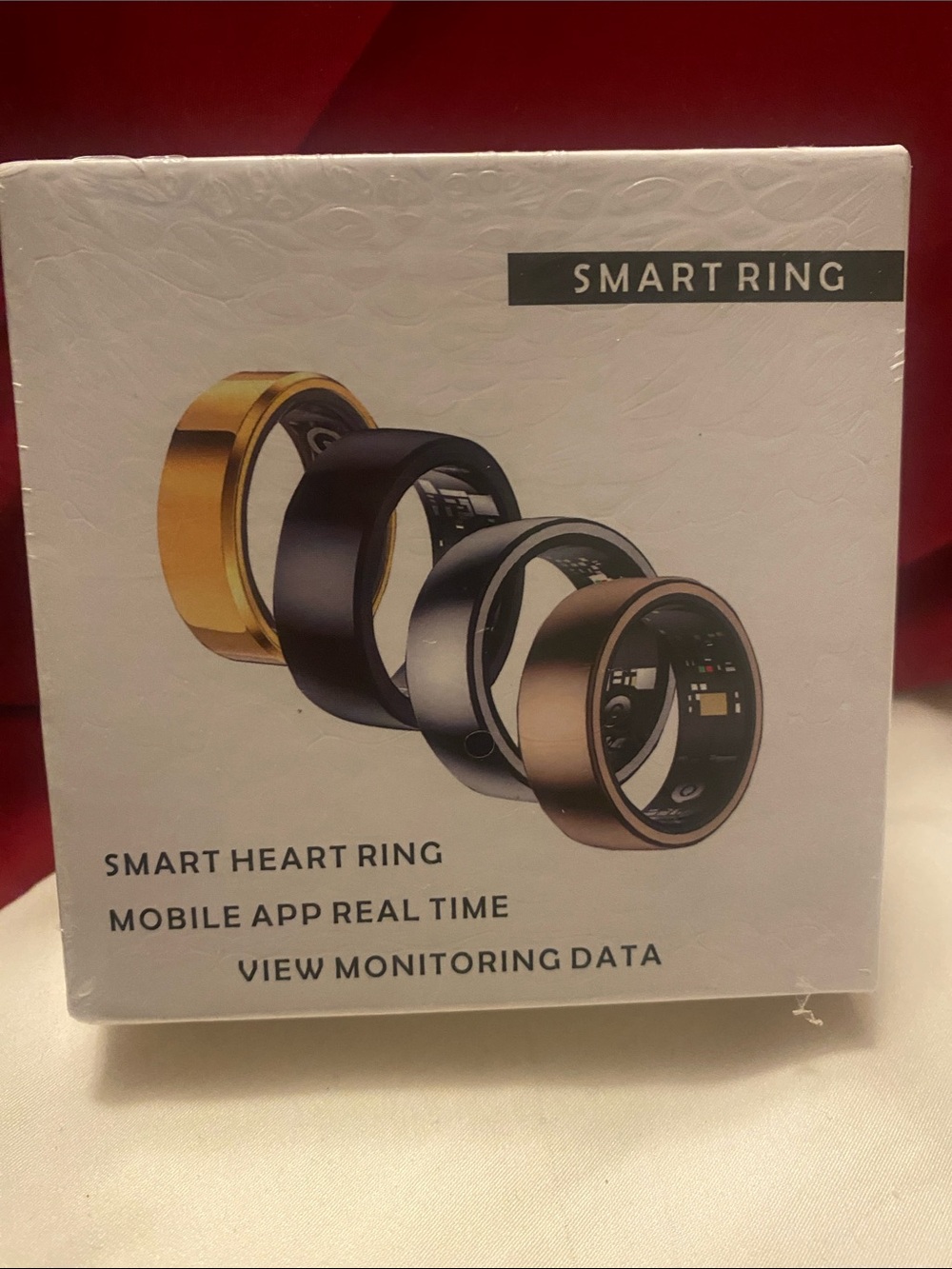 Smart Ring Heart Monitor - Gold, Black, Silver, Brown